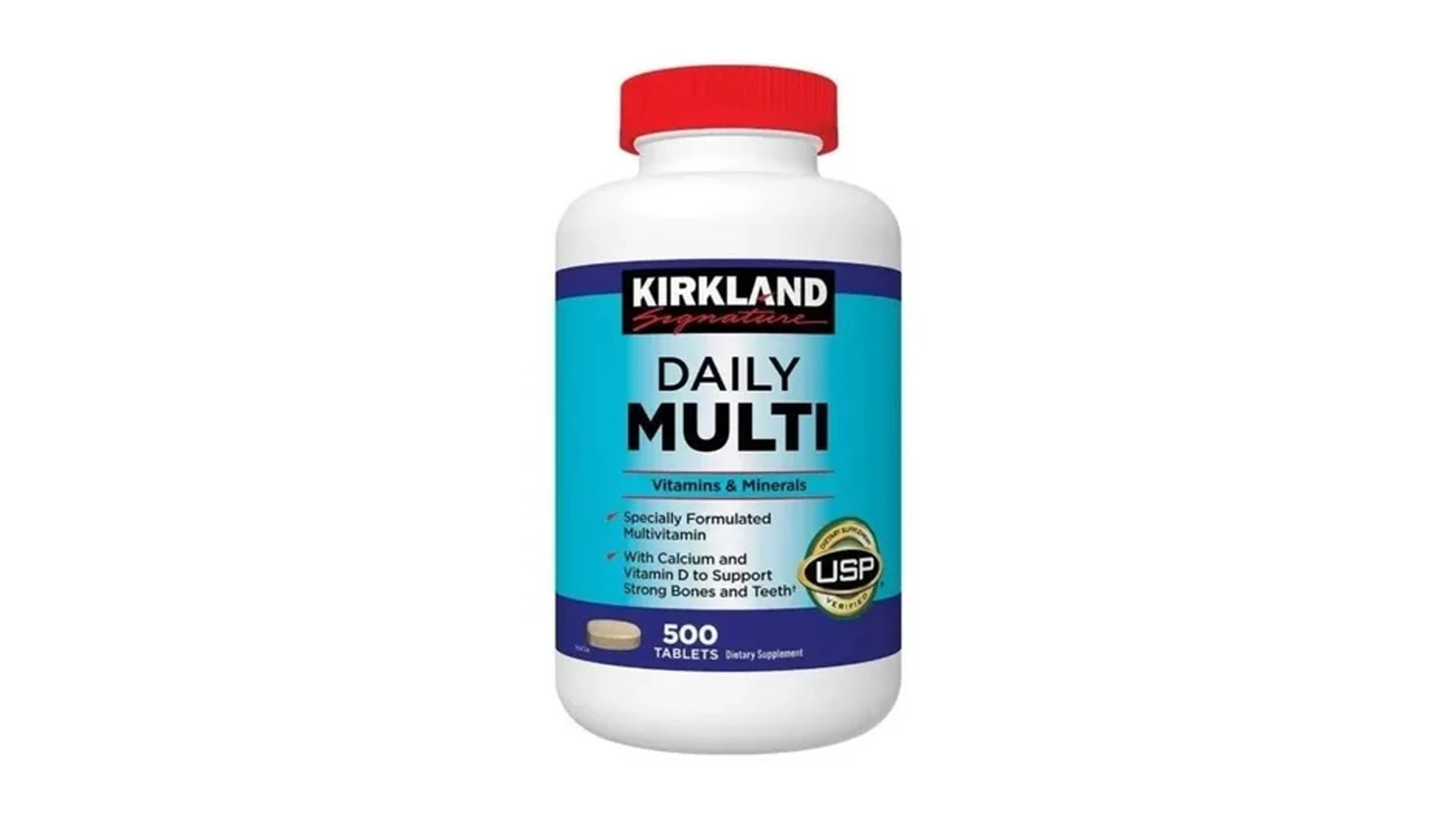 Daily Multi Kirkland Signature 500tabs Multivitaminas Y Minerales