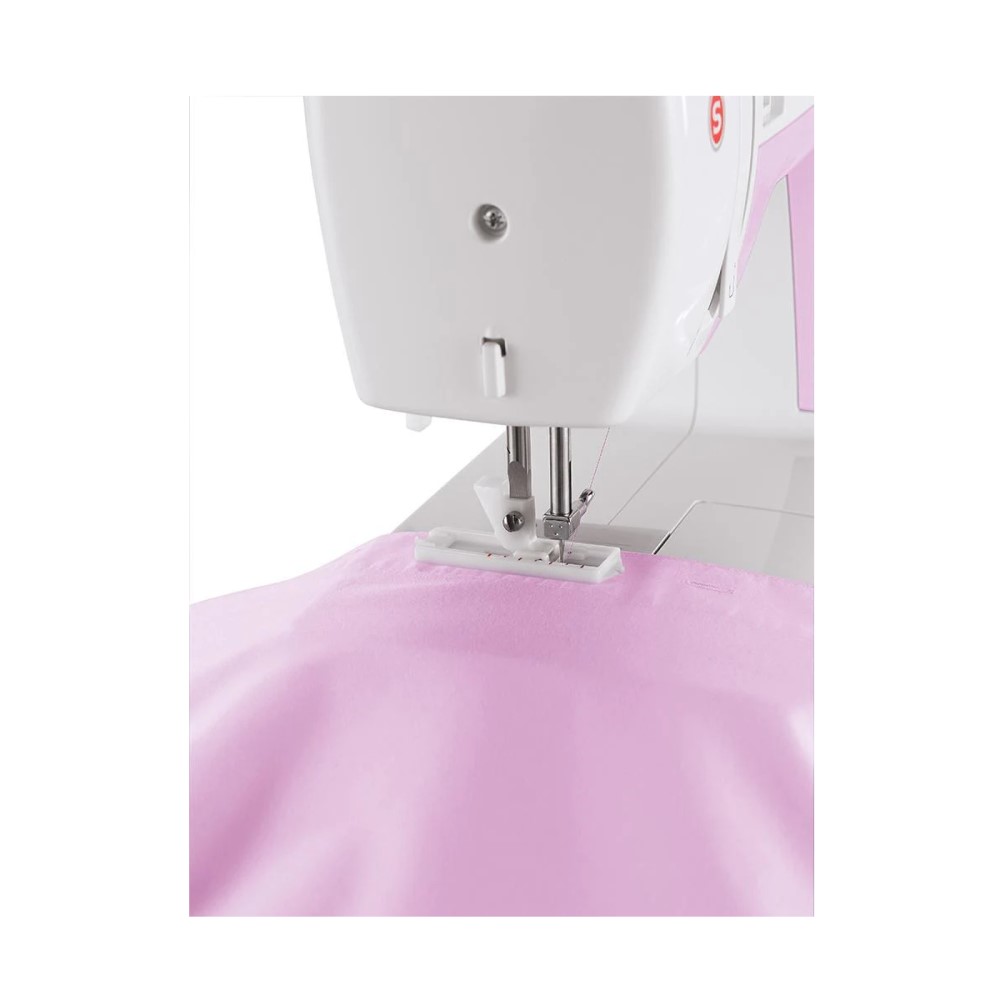 Máquina Coser Blanco Rosa 23 Puntadas Simple 3223 Singer.