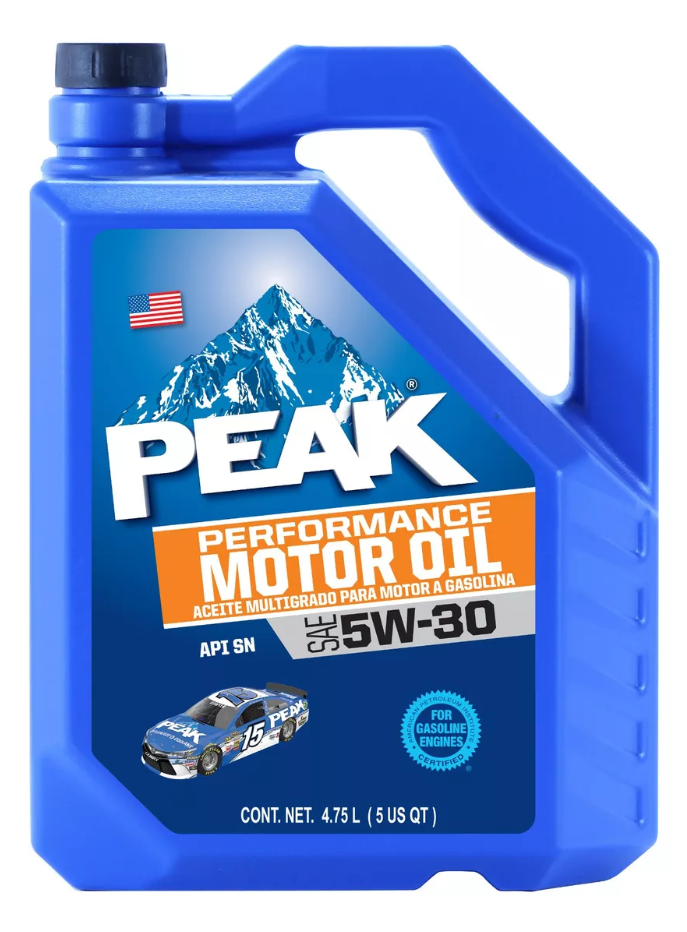 Aceite Multigrado Peak Para Motor 5w30 Garrafa 4.75l
