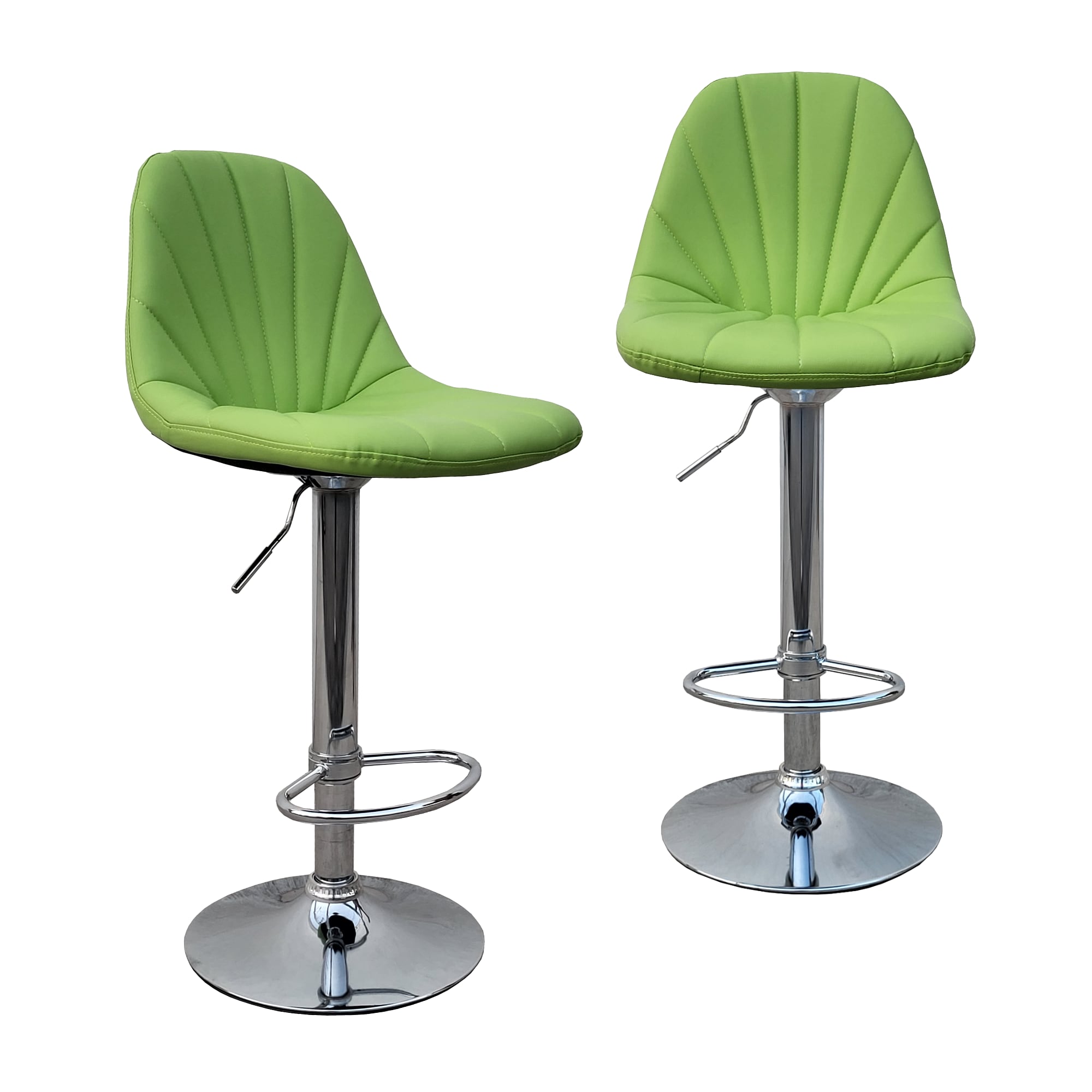 2 Bancos para barra de cocina bar altura ajustable giratorio Punto y Compra 310S2