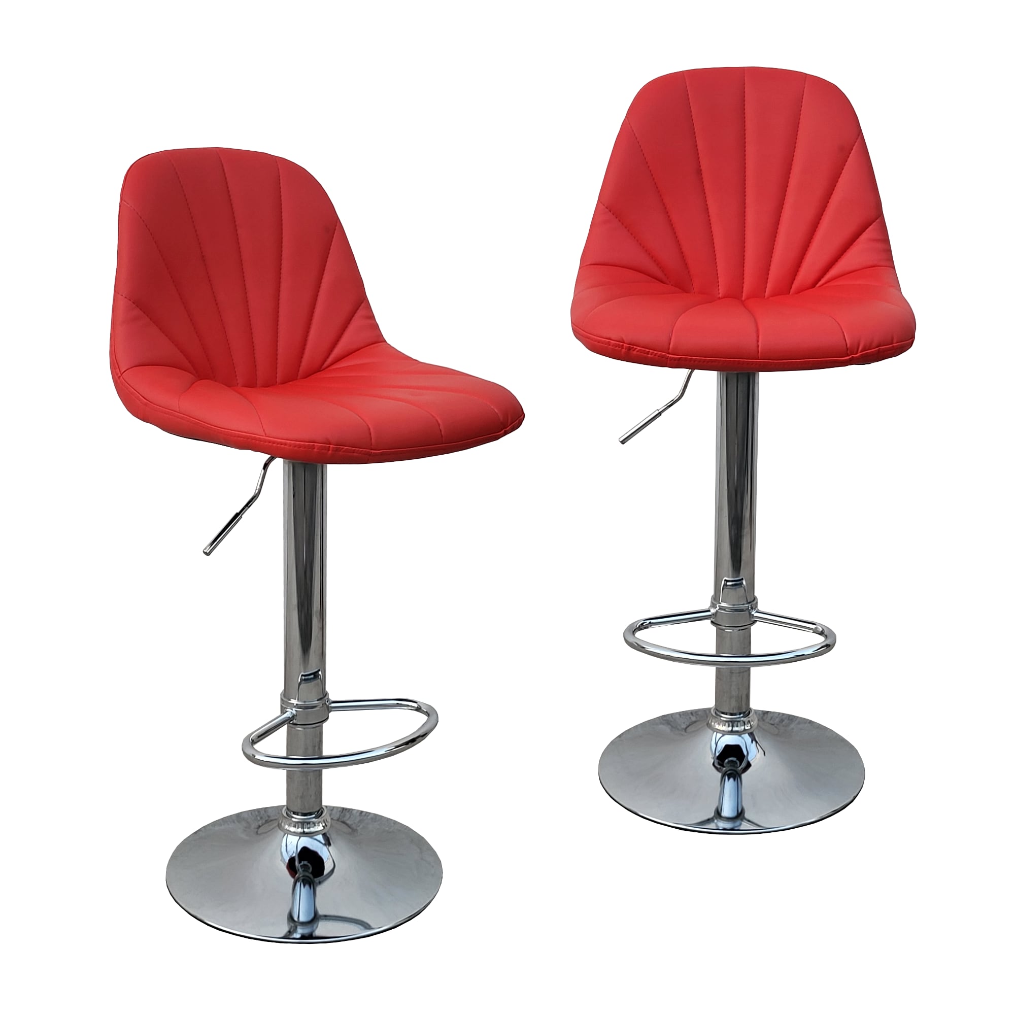 2 Bancos para barra de cocina bar altura ajustable giratorio Punto y Compra 310S2