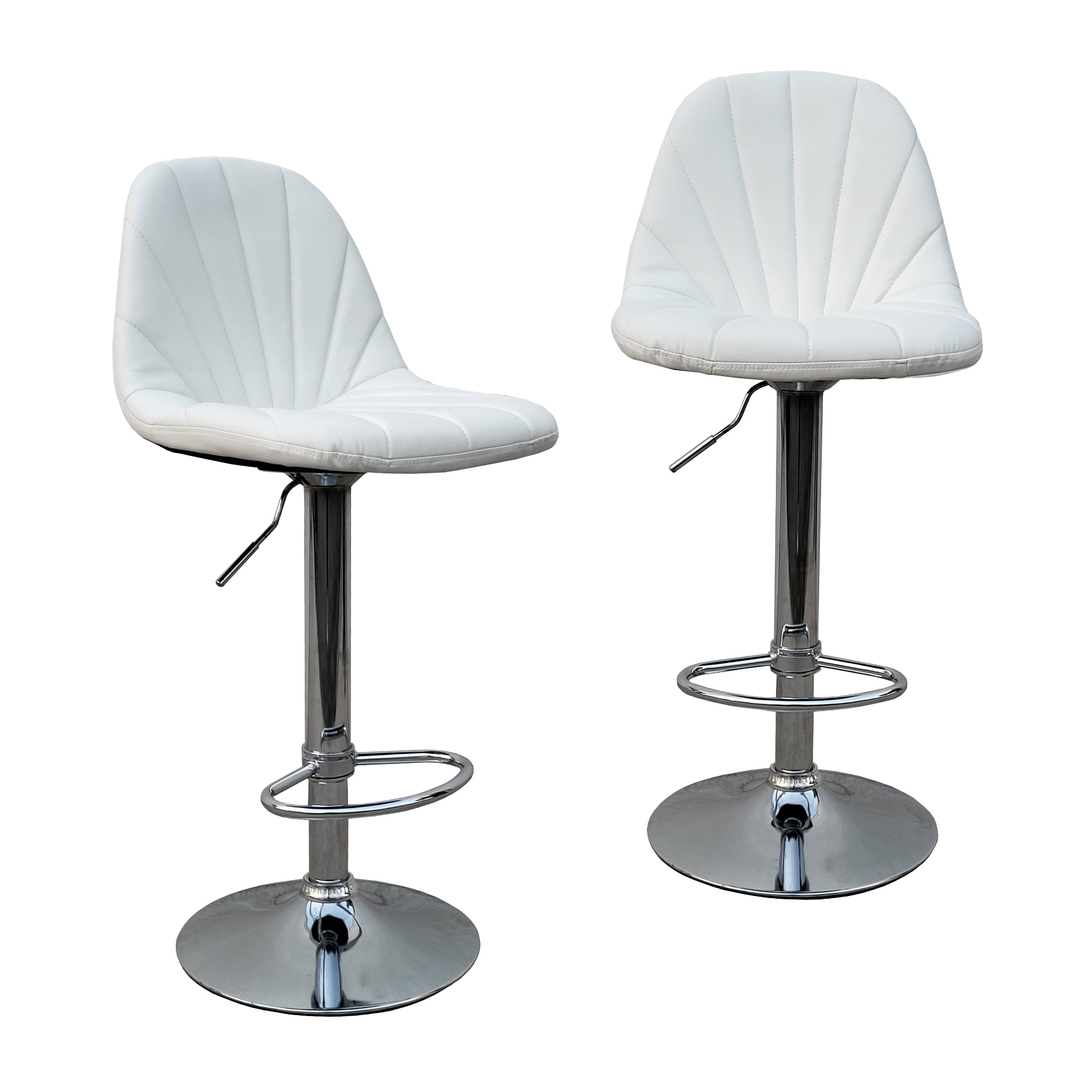 2 Bancos para barra de cocina bar altura ajustable giratorio Punto y Compra 310S2