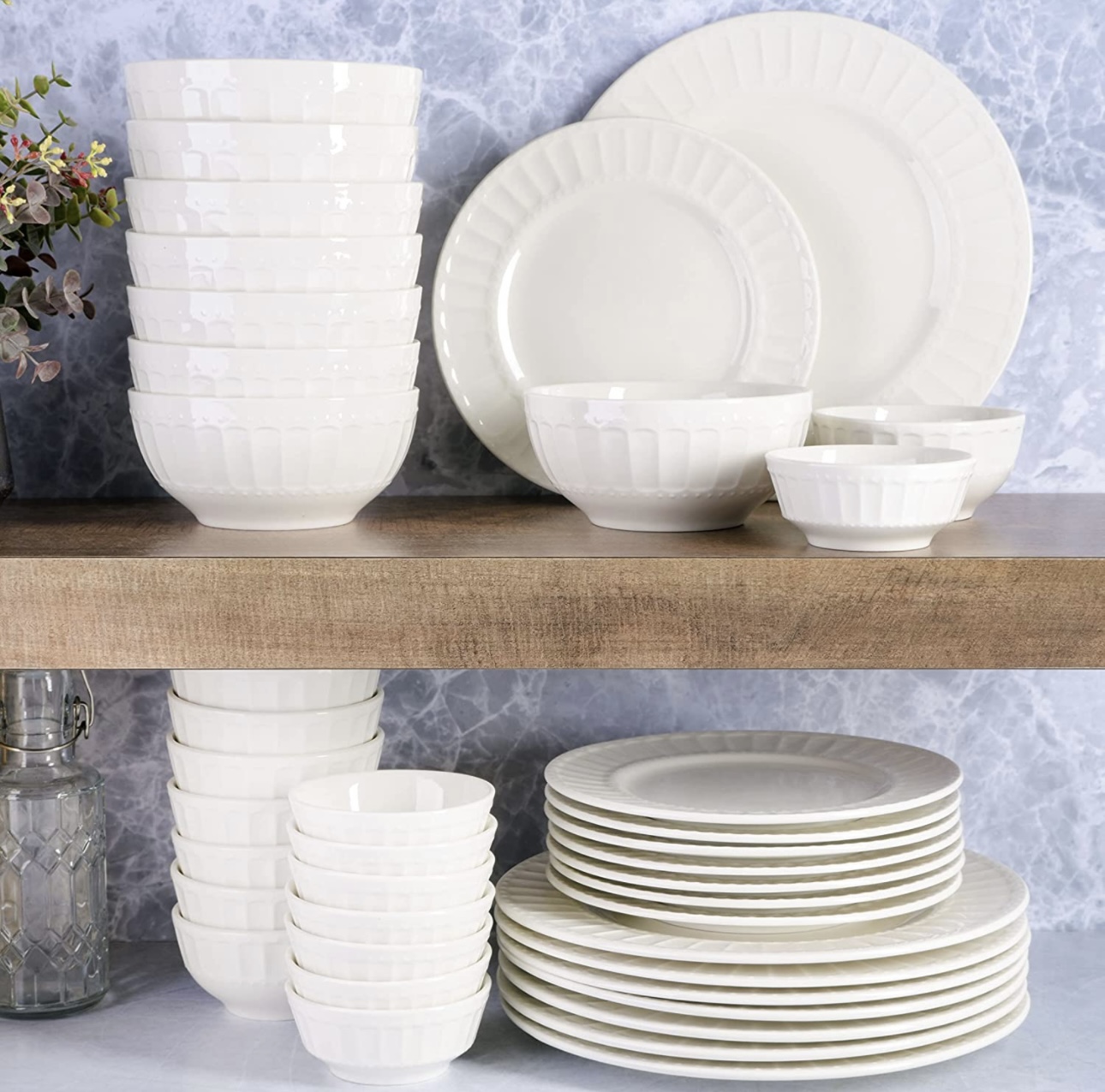 Vajilla Gibson De Porcelana Para 8 Personas 40 Pzas