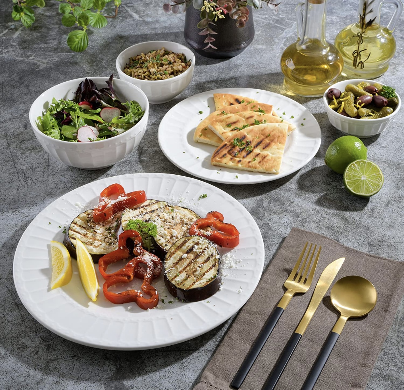 Vajilla Gibson De Porcelana Para 8 Personas 40 Pzas