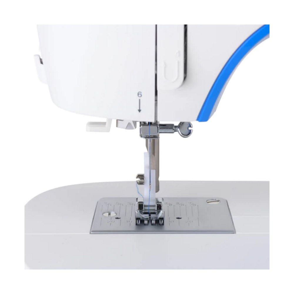 Máquina Coser 23 Puntadas Blanco/Azul Accesorios Singer