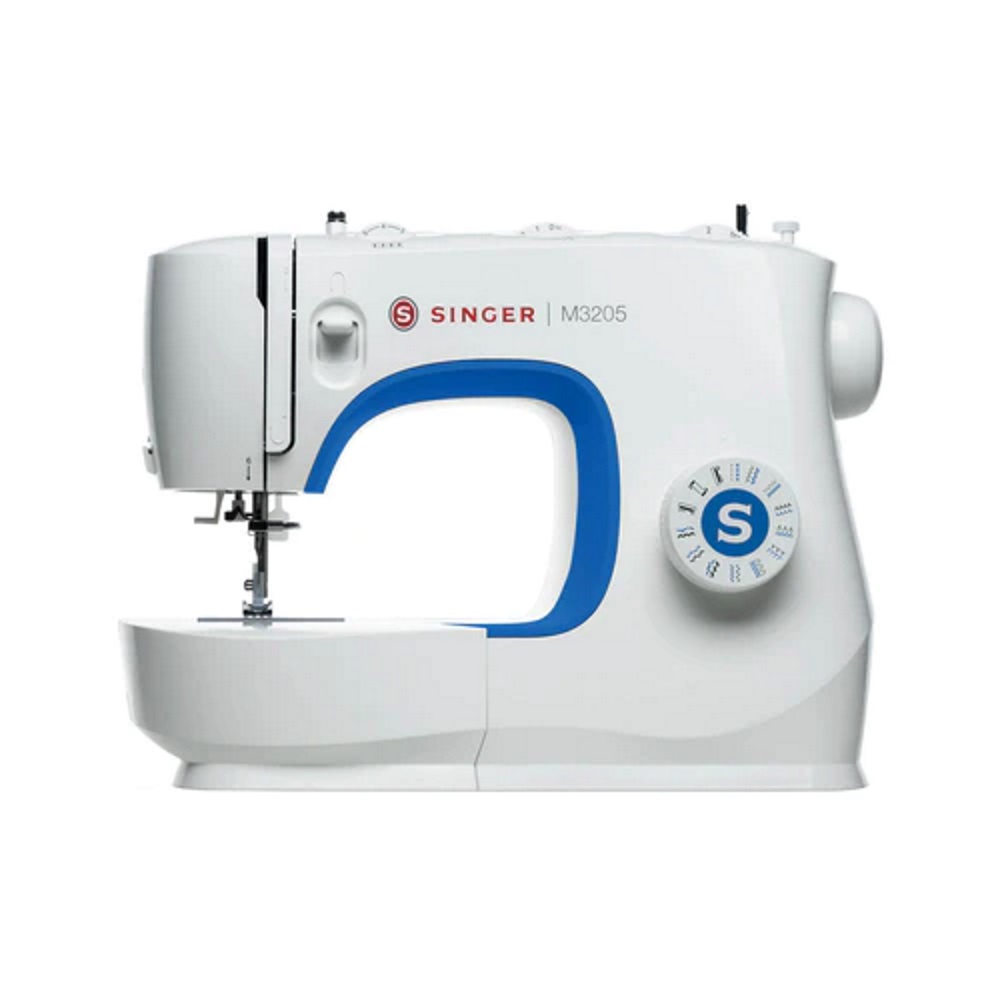 Máquina Coser 23 Puntadas Blanco/Azul Accesorios Singer