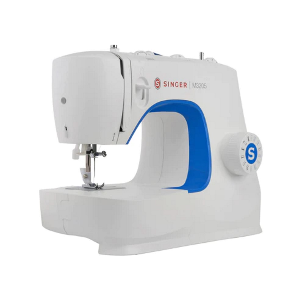 Máquina Coser 23 Puntadas Blanco/Azul Accesorios Singer