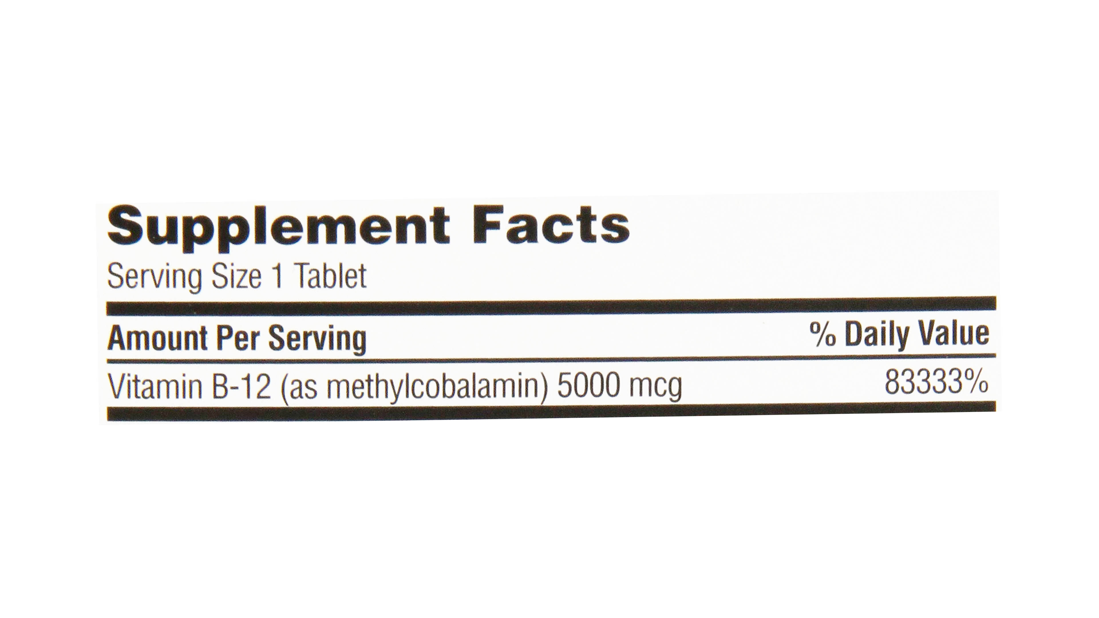 Vitamina B12 500mg Kirkland Signature 300 Tabletas Quick Dissolve Sublingual