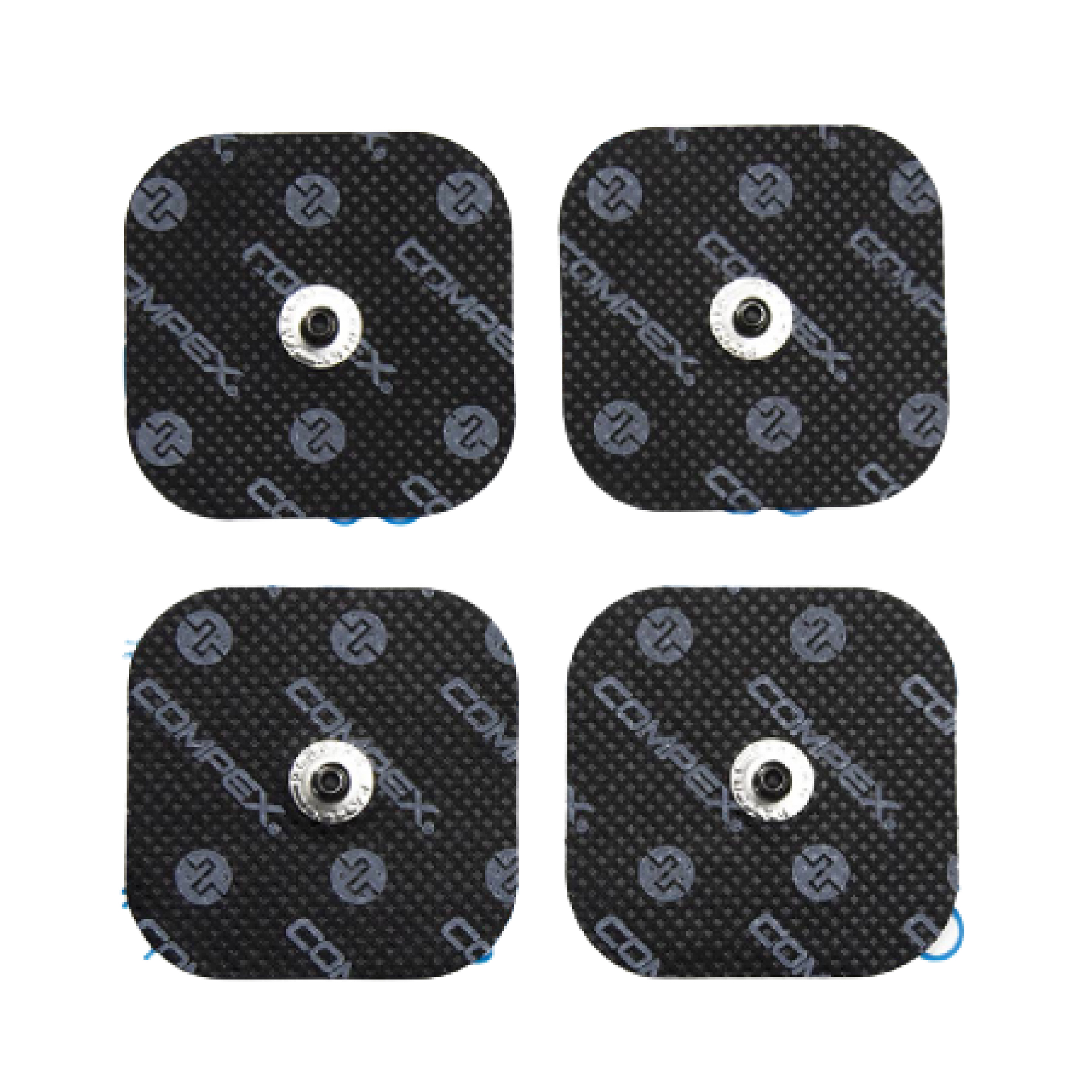 Electrodos Cuadrados De Broche Compex Para Electroestimulacion