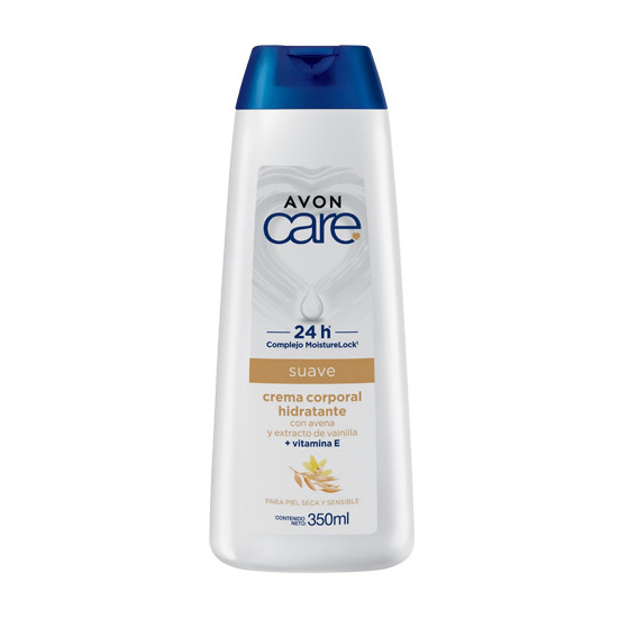 Crema Corporal Con Avena Y Extracto De Vainilla Care Avon