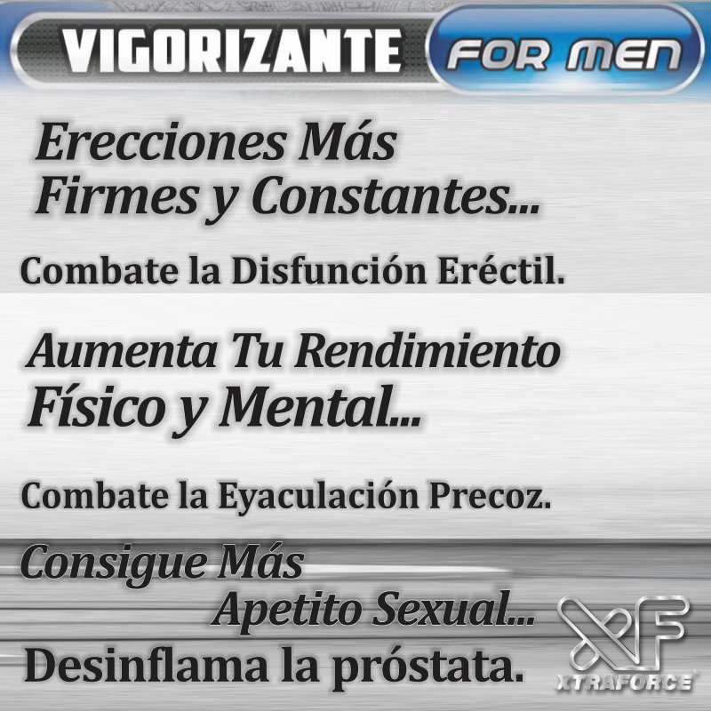 XtraForce For men Próstata Sana Vigorizante Masculino 60Cáps