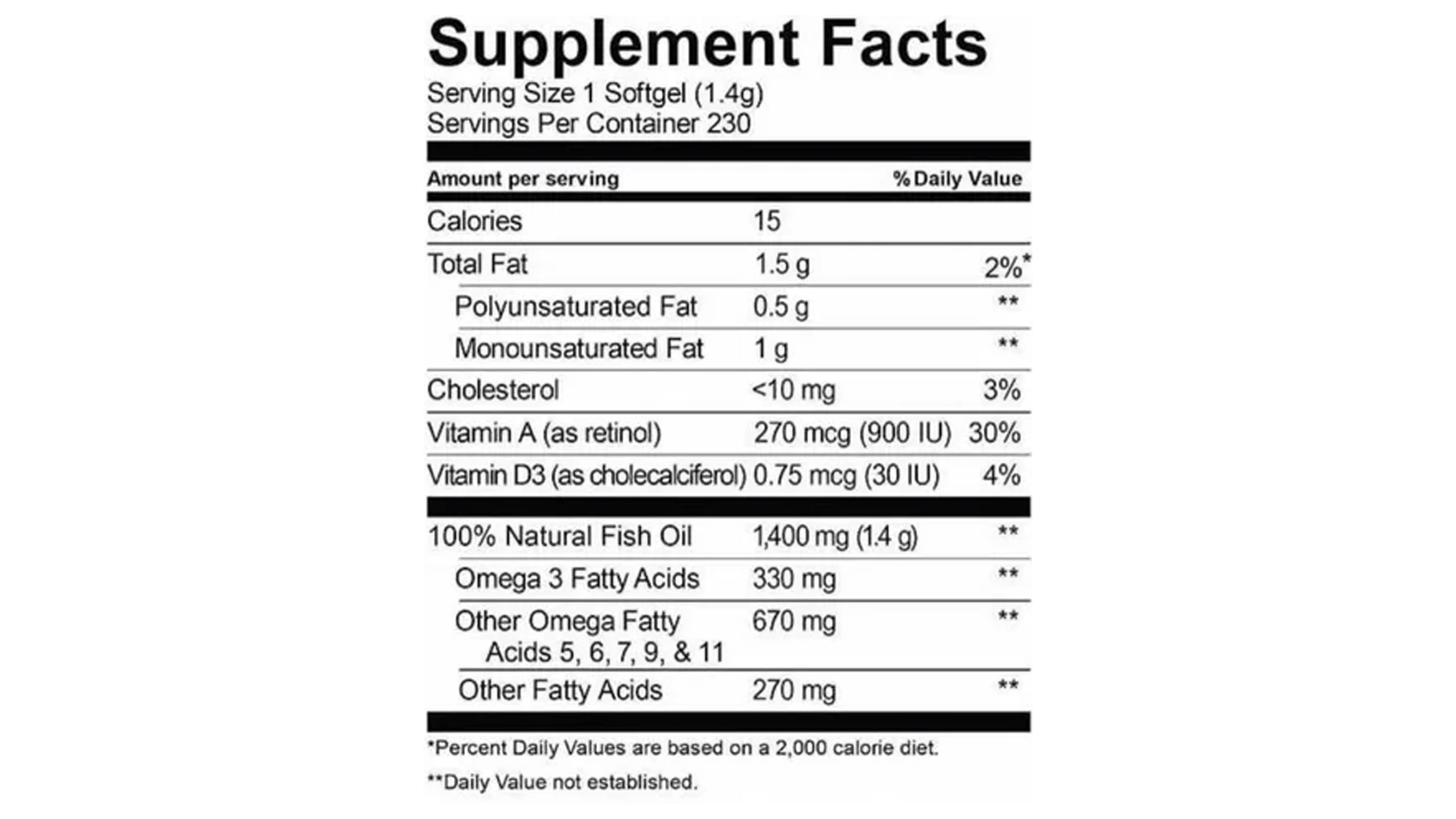 Wild Alaskan Fish Oil 1400mg Kirkland Signature Omega 3 + Vitaminas 230 softgels