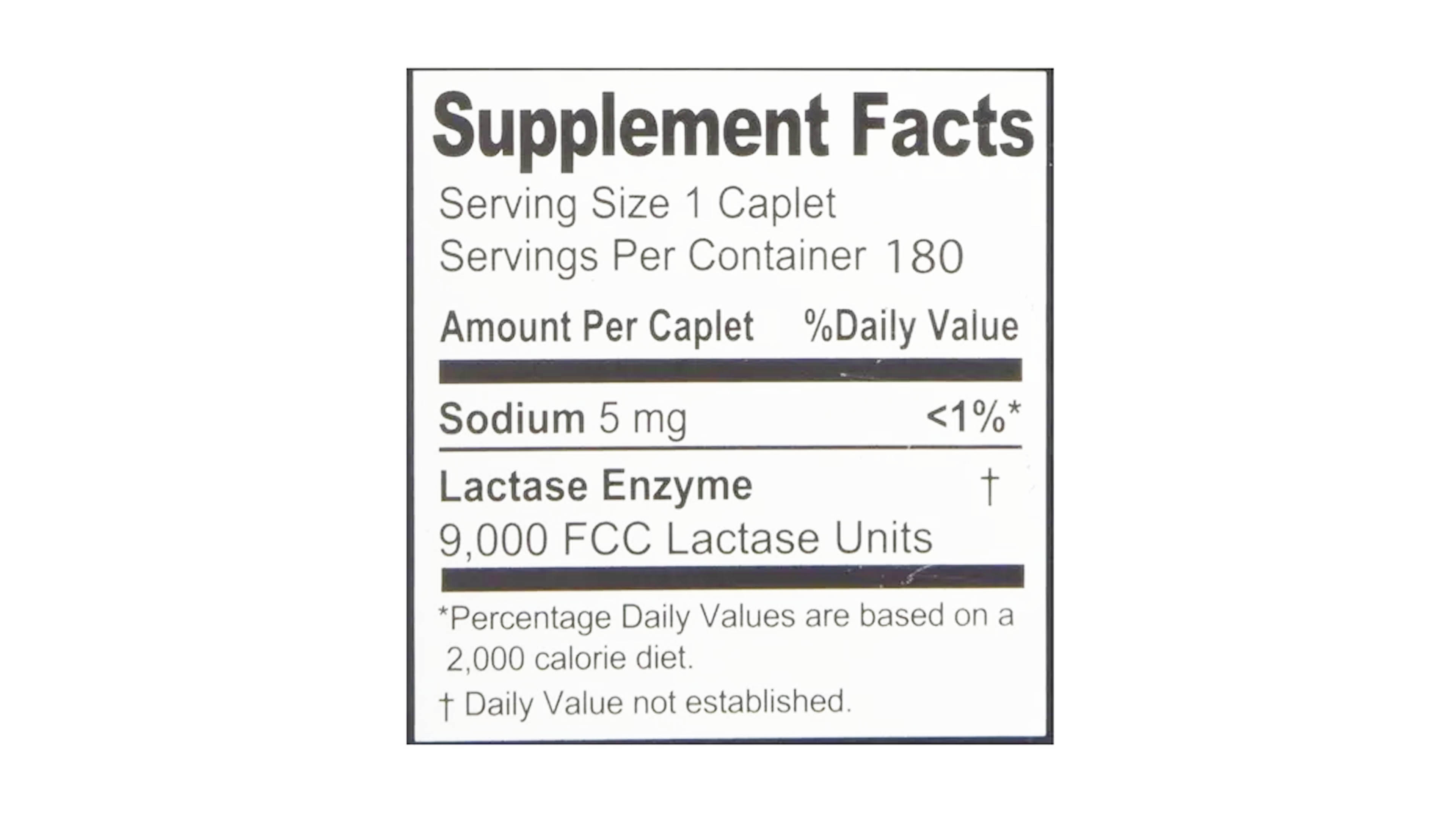 Lactasa Acción Rápida 180tbs Previene Gas Y Diarrea Kirkland Signature