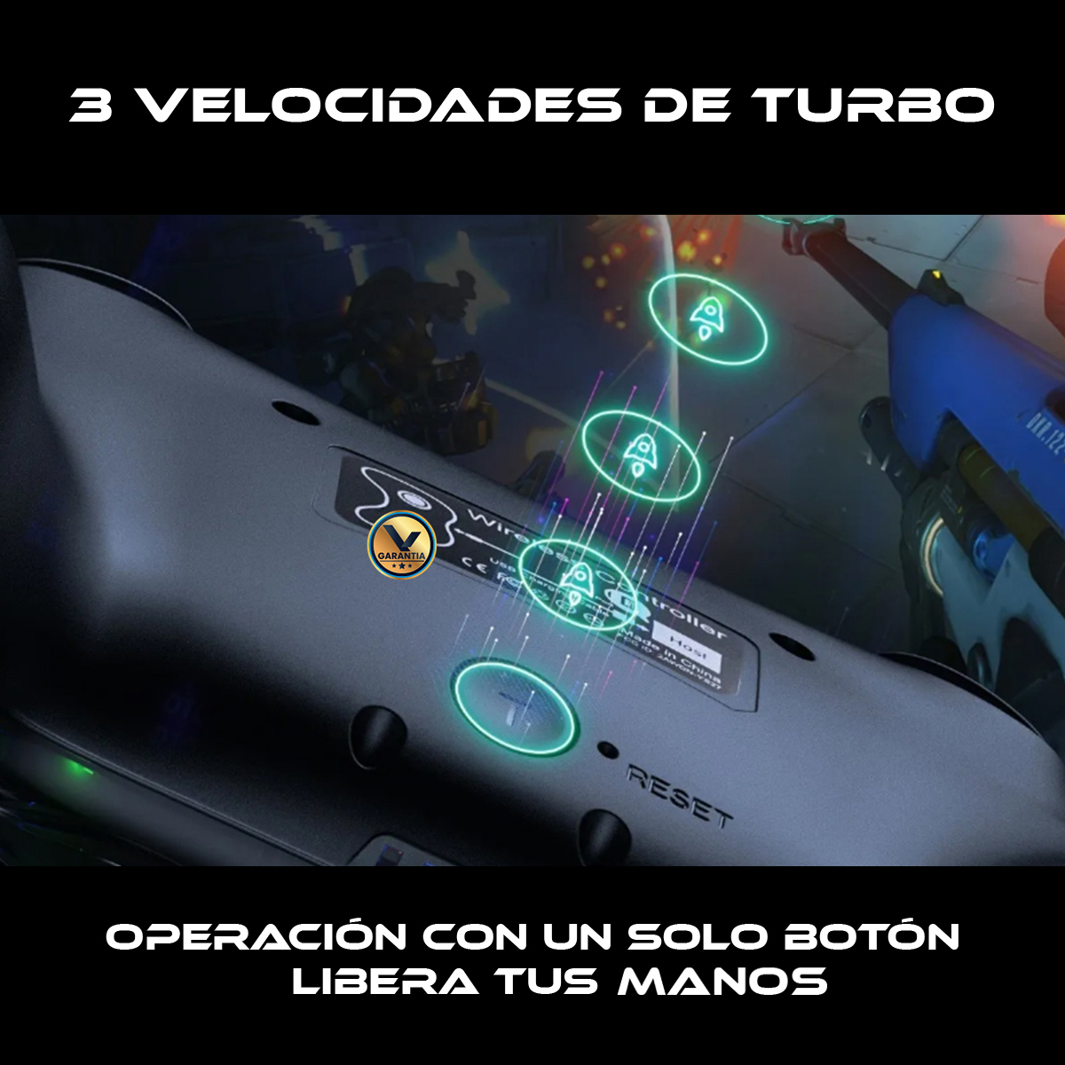 Control Onikuma YS27 Inalambrico Compatible Nintendo Switch