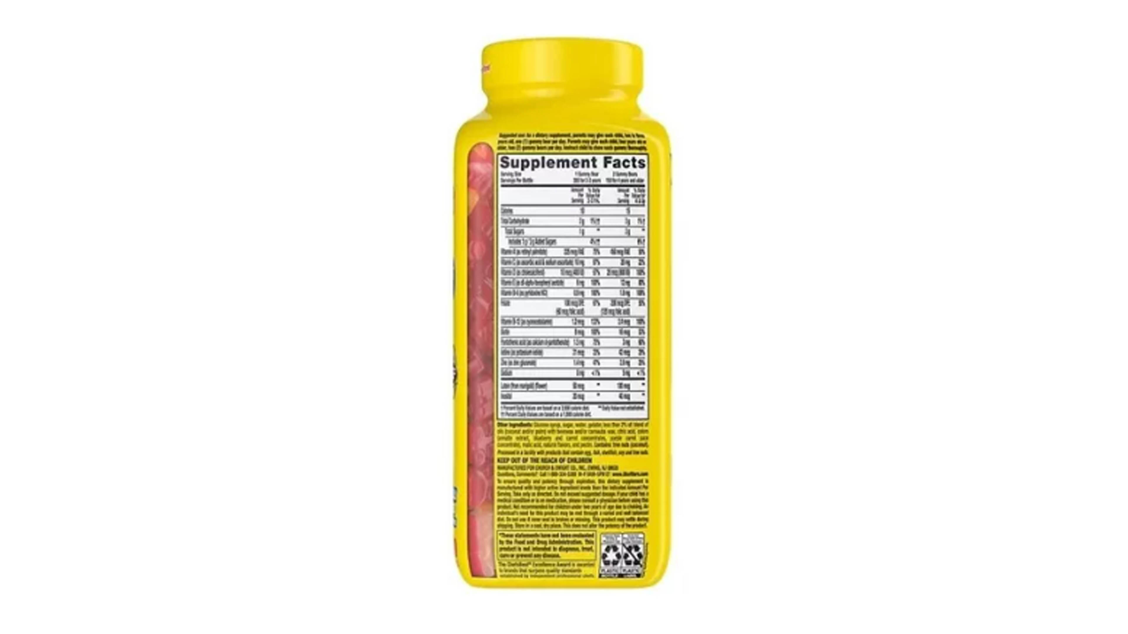 Multivitamínico Niños 300gom Refuerza Sistema Inmune Lil Critters 