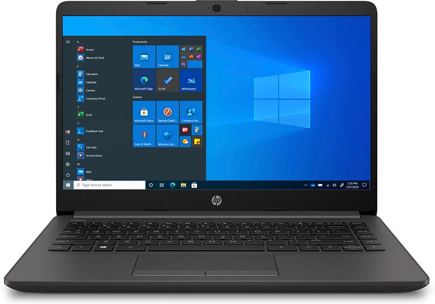 Laptop Hp 245 G8 8gb 256gb Ssd Ryzen 5 5500u W10 14 Negro 5C6G5LT