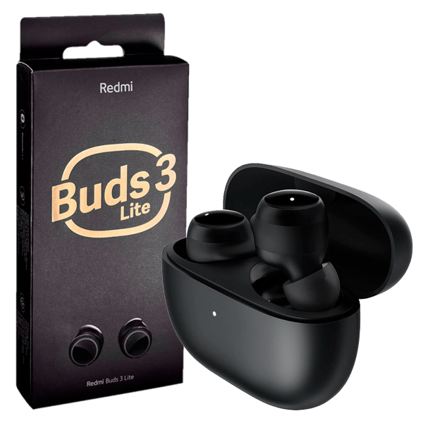 Audífonos in-ear gamer inalámbricos Xiaomi Redmi Buds 3 Lite M2110E1 negro
