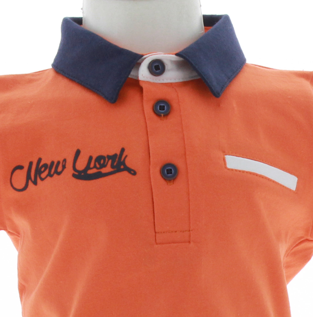 Playera Niño Verde Polo Bebe 3309 1 a 5 Años.