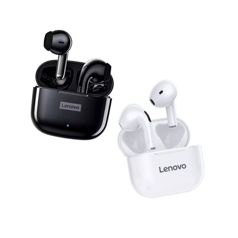 Audifono Bluetooth Lenovo LP40 Tws Inalambrico Blanco