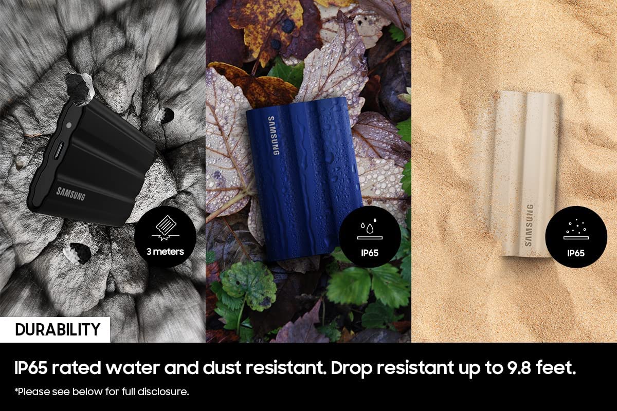 Unidad Ssd Portátil Samsung T7 Shield 1tb Usb A + Tipo C