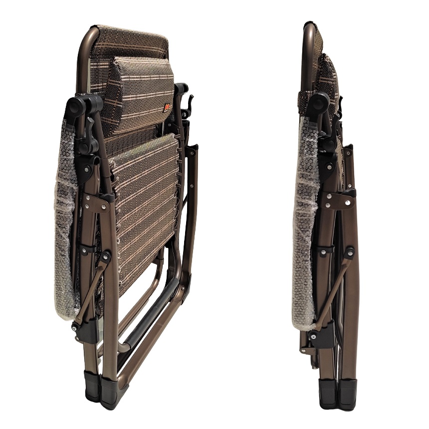 Silla Gravedad Cero Camastro Plegable Portátil para Exterior