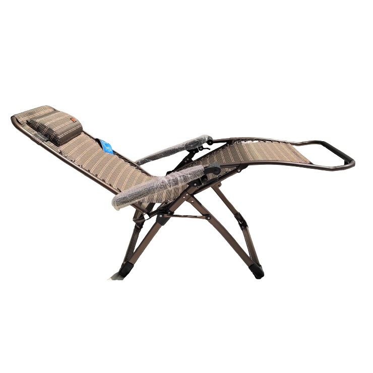 Silla Gravedad Cero Camastro Plegable Portátil para Exterior