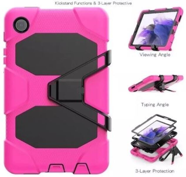 Funda Protectora Uso Rudo Para Tableta Samsung Galaxy Tab A7 Lite 8 Pulgadas