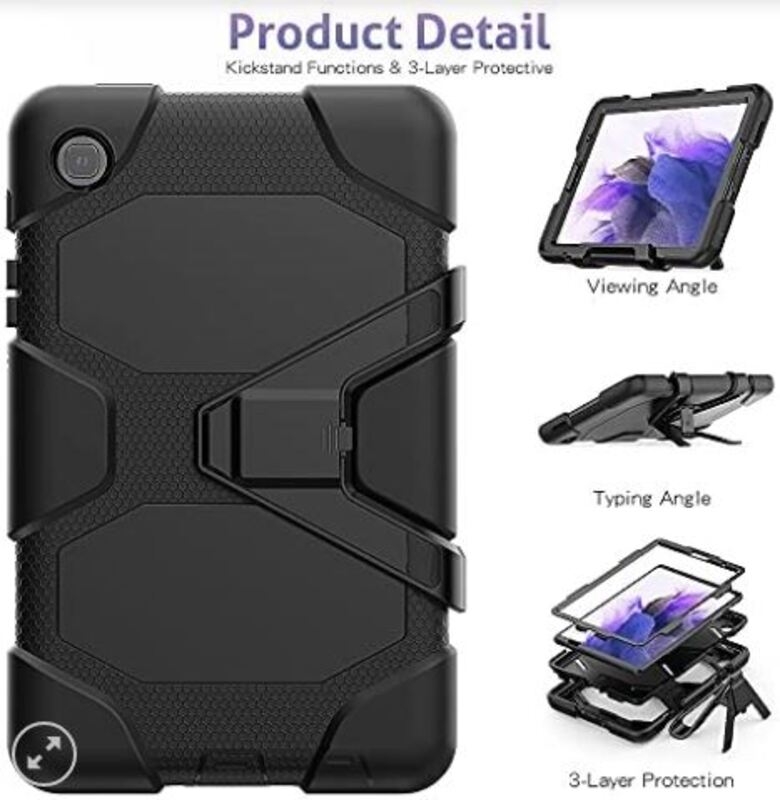 Funda Protectora Uso Rudo Para Tableta Samsung Galaxy Tab A7 Lite 8 Pulgadas