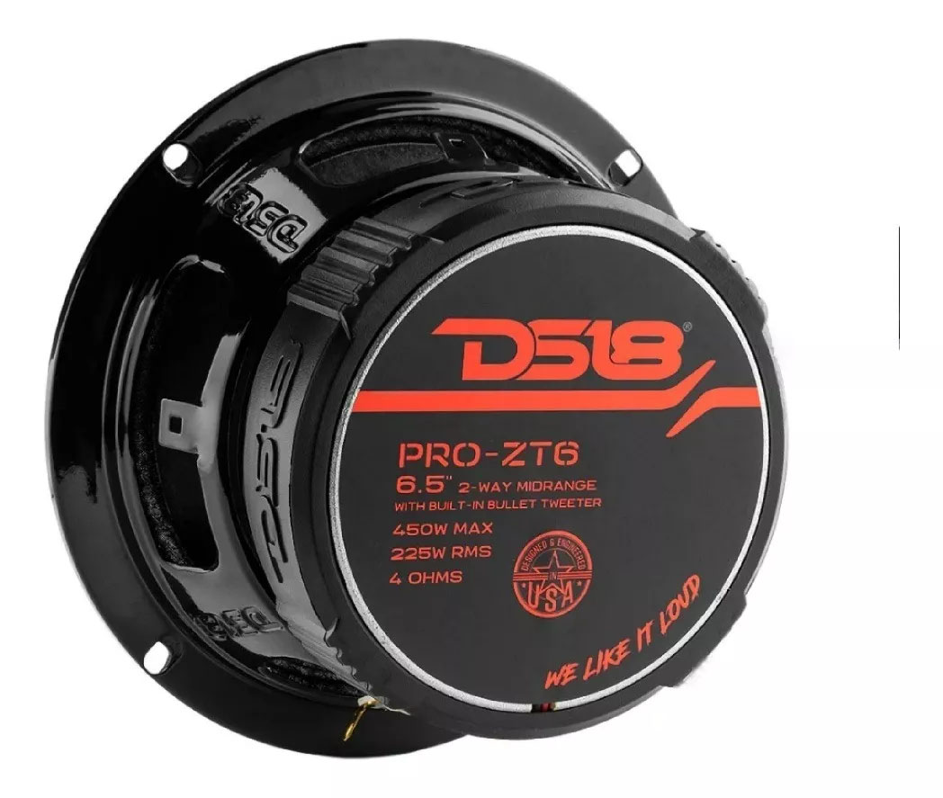 Par De Bocinas Ds18 De Rango Medio De Audio Pro-zt8 Calidad