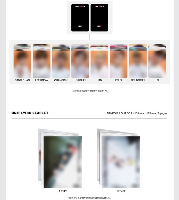 Stray Kids - Go (C Type - Azul) Album Vol. 1 kpop