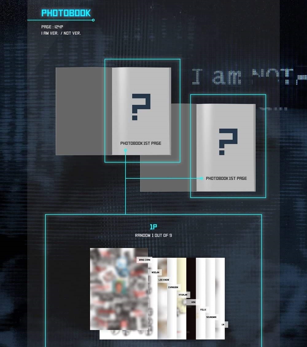 Stray Kids - I Am Not (Ver.Not) 1st Mini Album kpop