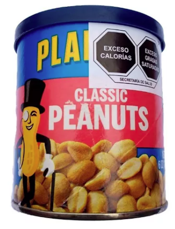 Planters Classic Peanuts Botes Cacahuates Clasico 170g