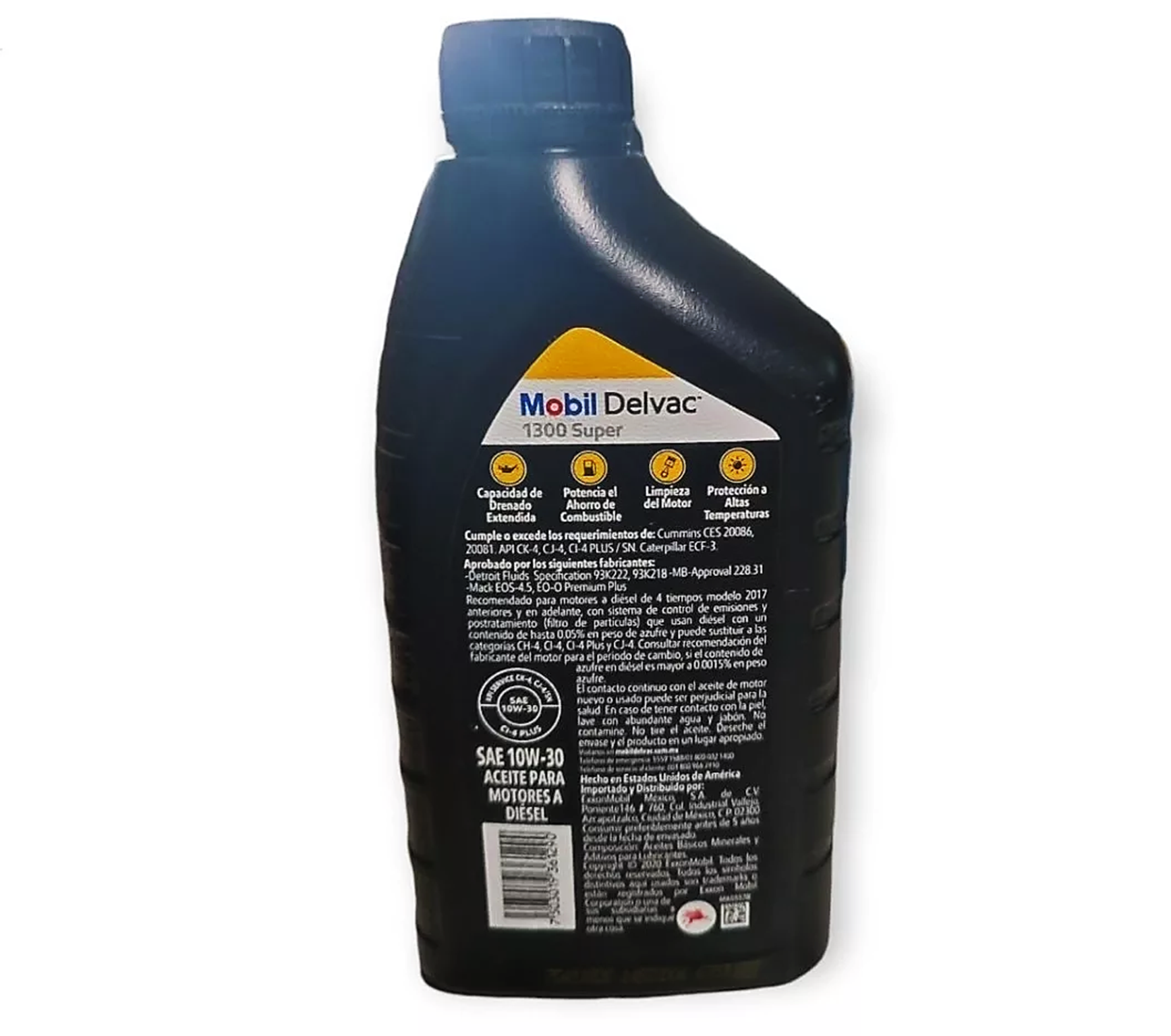 Aceite Mobil Delvac Sintético 10w30 P/motor Diésel 946ml