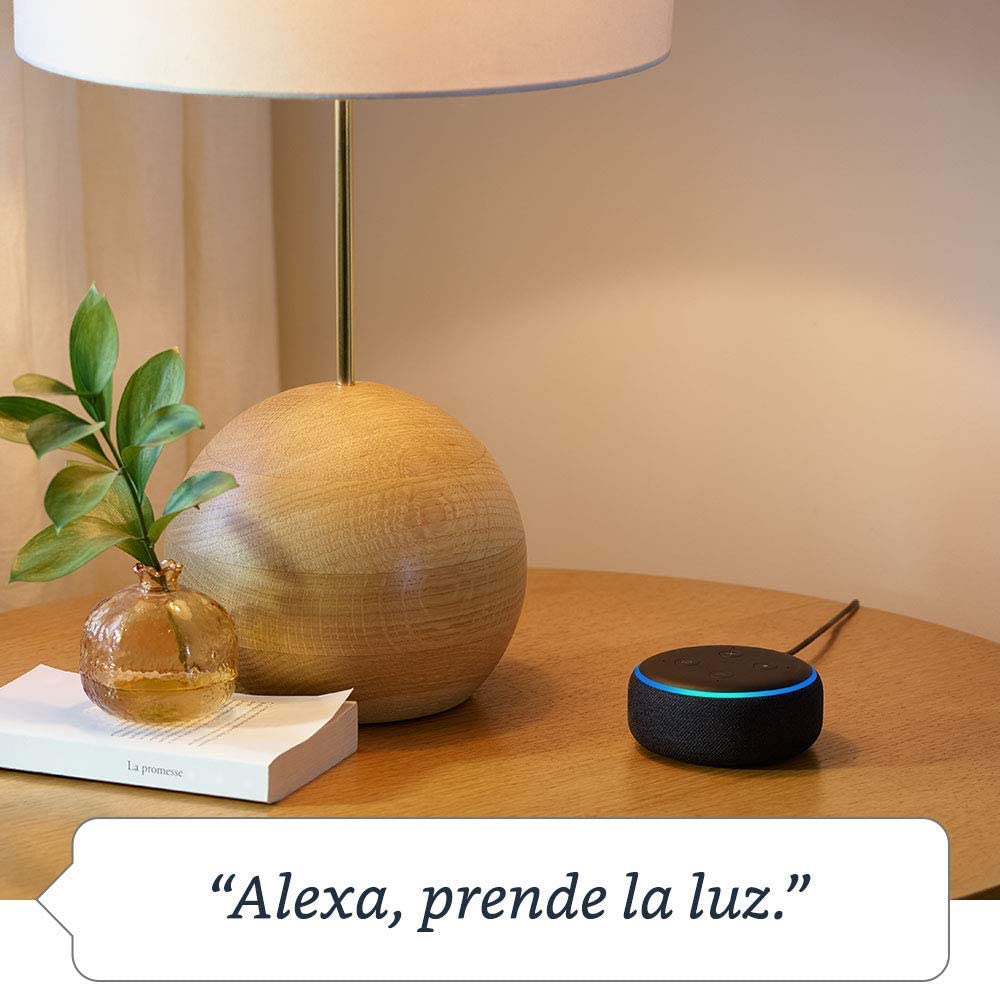 Echo Dot (3ra generación) - Bocina inteligente con Alexa, negro