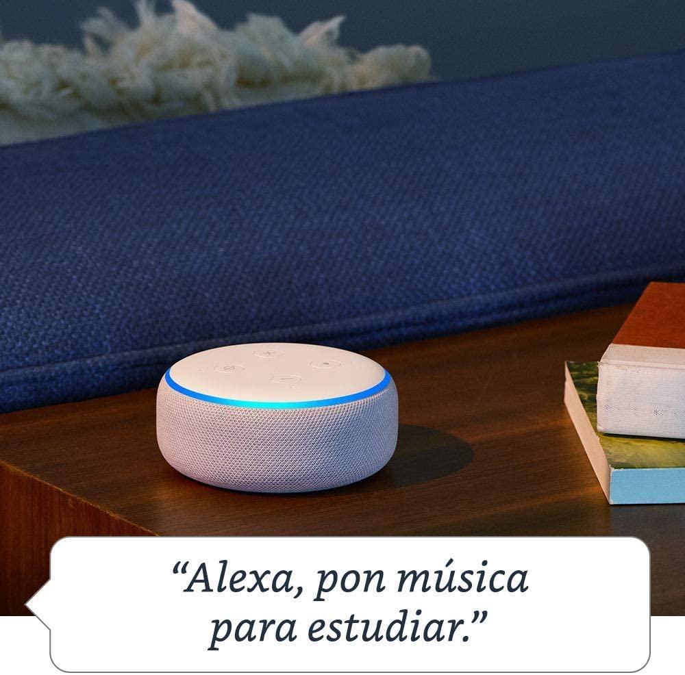Echo Dot (3ra generación) - Bocina inteligente con Alexa, negro