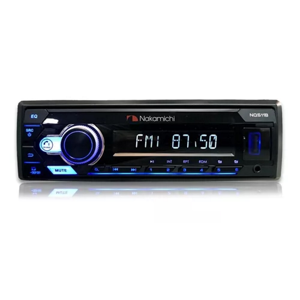 Autoestéreo Negro Bluetooth C/Pantalla VA Nakamichi
