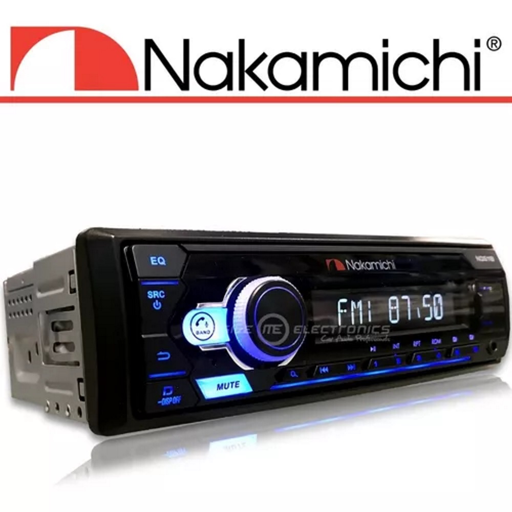Autoestéreo Negro Bluetooth C/Pantalla VA Nakamichi