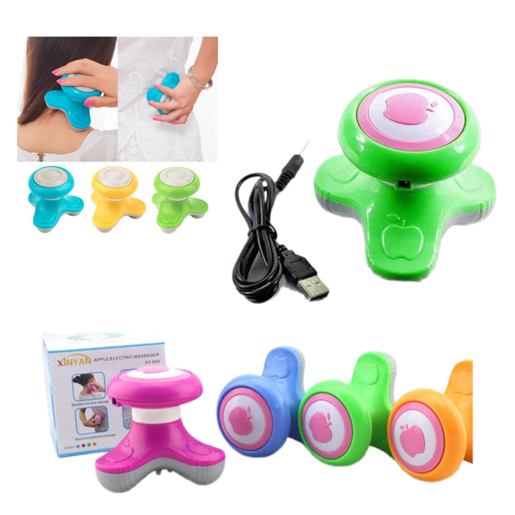 Masajeador Eléctrico Corporal Portátil Apple Electric Massag