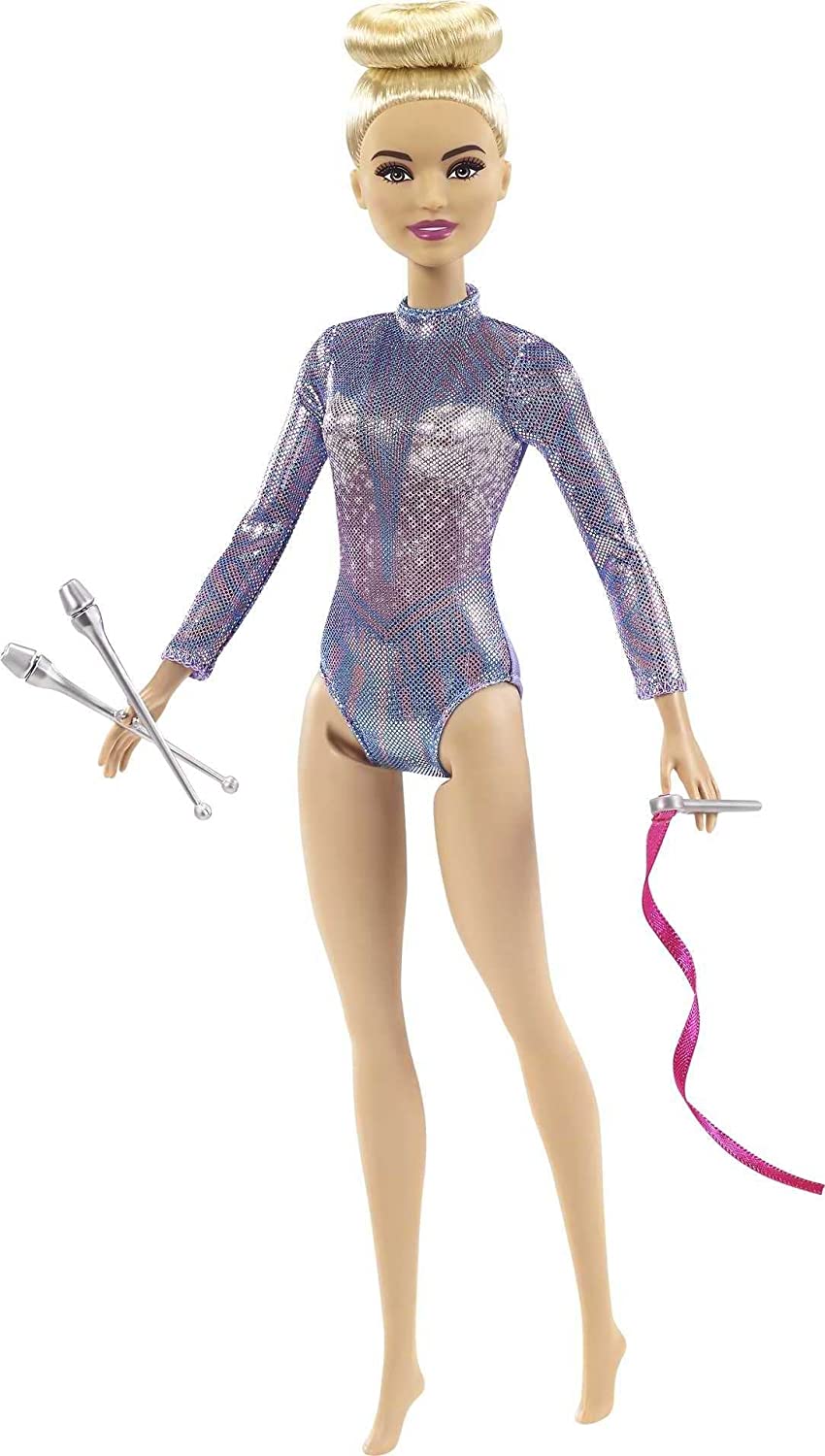 Muñeca Barbie Careers Gimnasta rubia