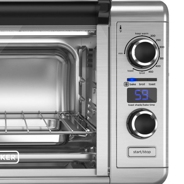 Horno El ctrico Black and Decker TOD3300SSD Digital Sistema de