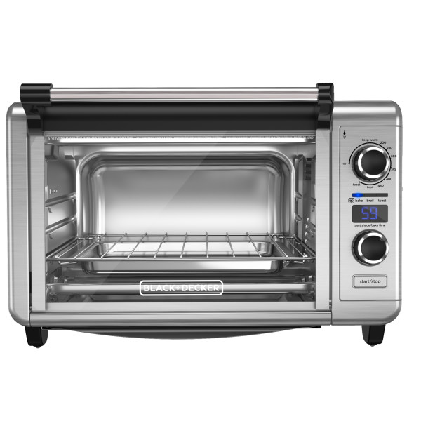 Horno Eléctrico Black and Decker TOD3300SSD Digital Sistema de Convección Plata