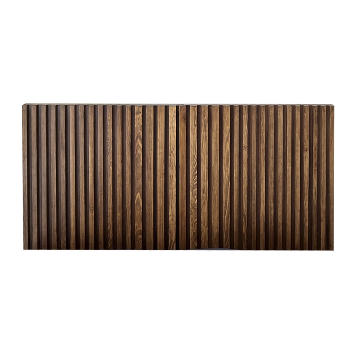 Cabecera de Panel en Madera Natural King Size