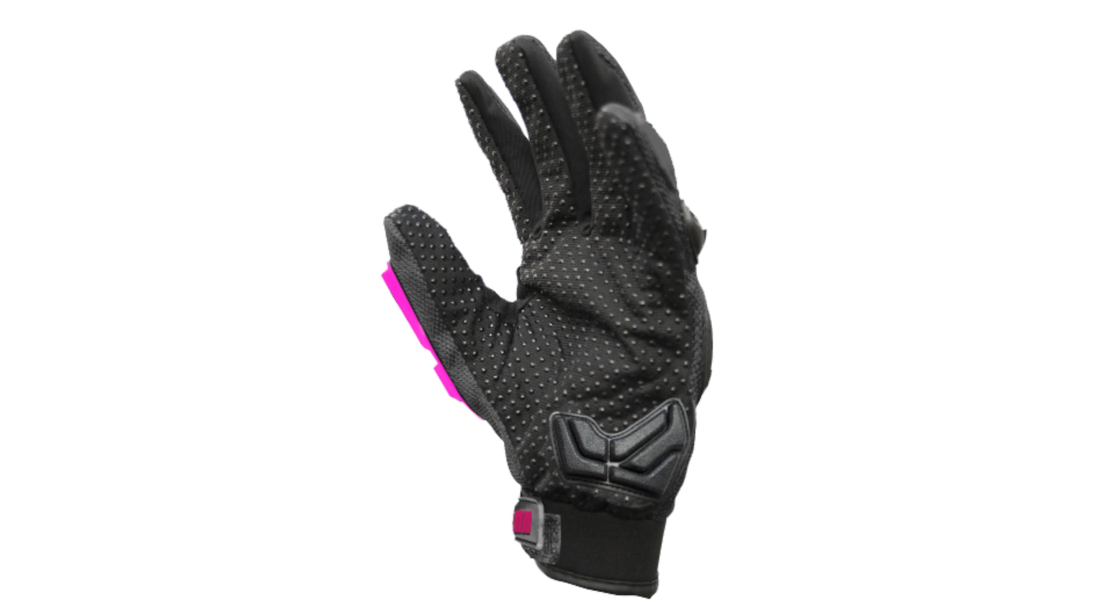 GUANTE KOV HARLEY QUINN DELTA ROSA DC COMICS OFICAL PARA MOTO