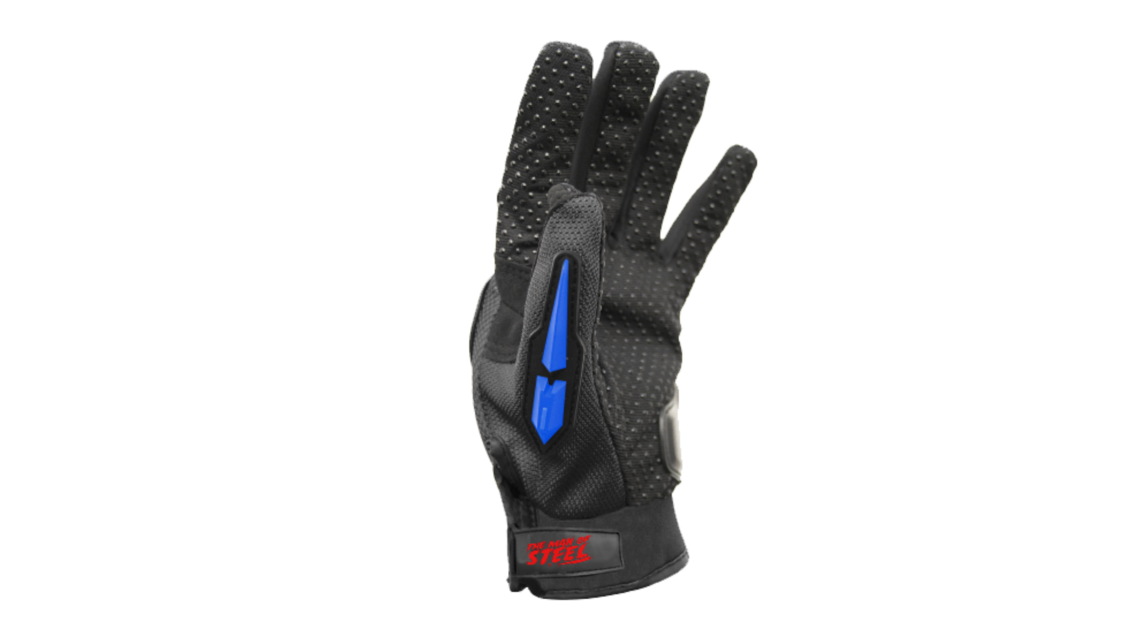 GUANTE KOV SUPERMAN DELTA AZUL DC COMICS OFICAL PARA MOTO