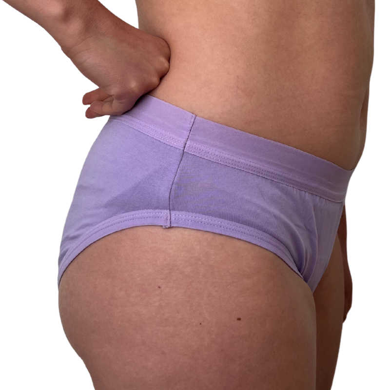 Calzón Menstrual Kale Violeta