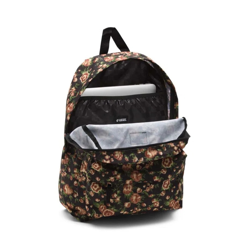 Mochila Escolar Vans Negro Floral-Dama VN0A5I13KE9