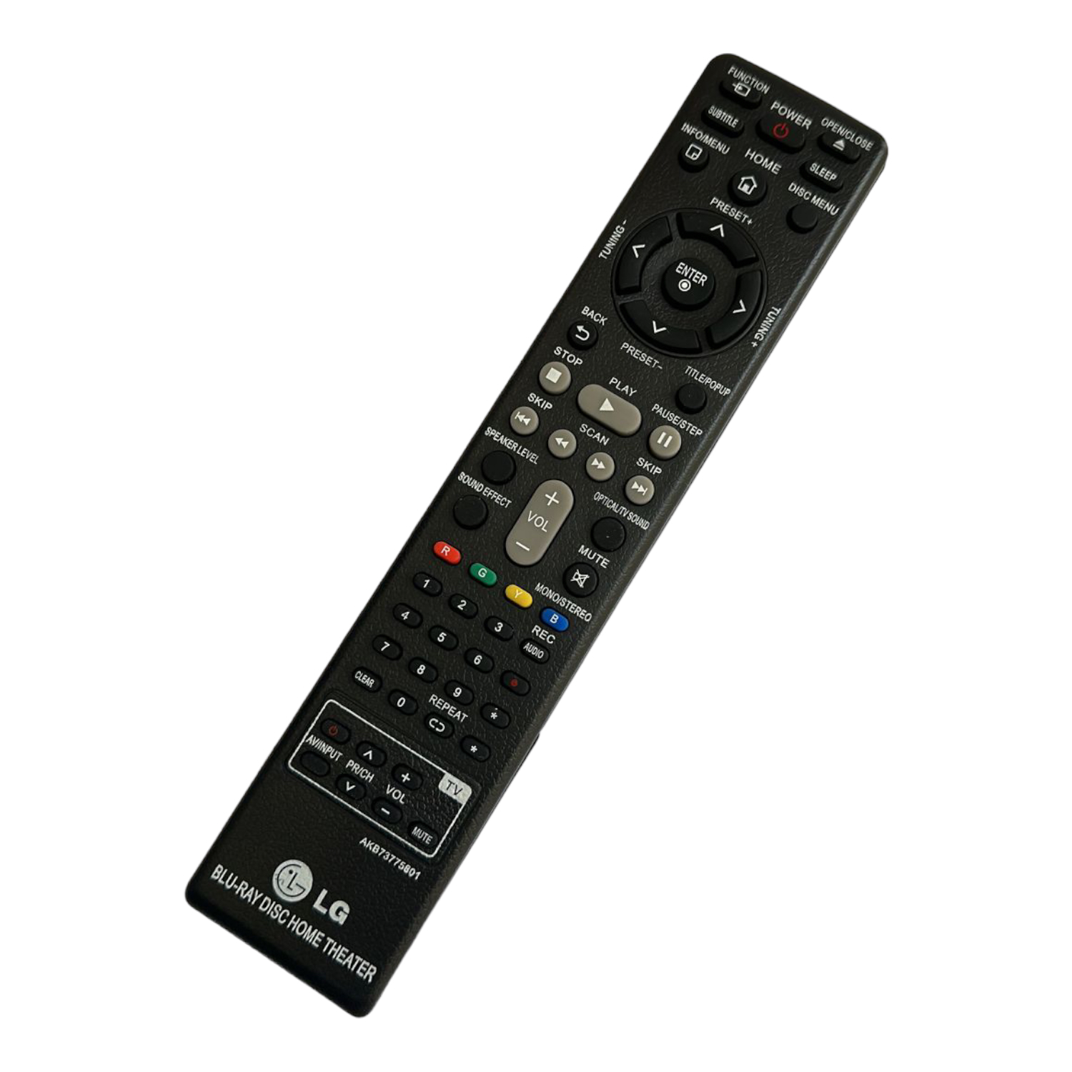 Control para cualquier Dvd LG Y Blu Ray LG Teatro en casa