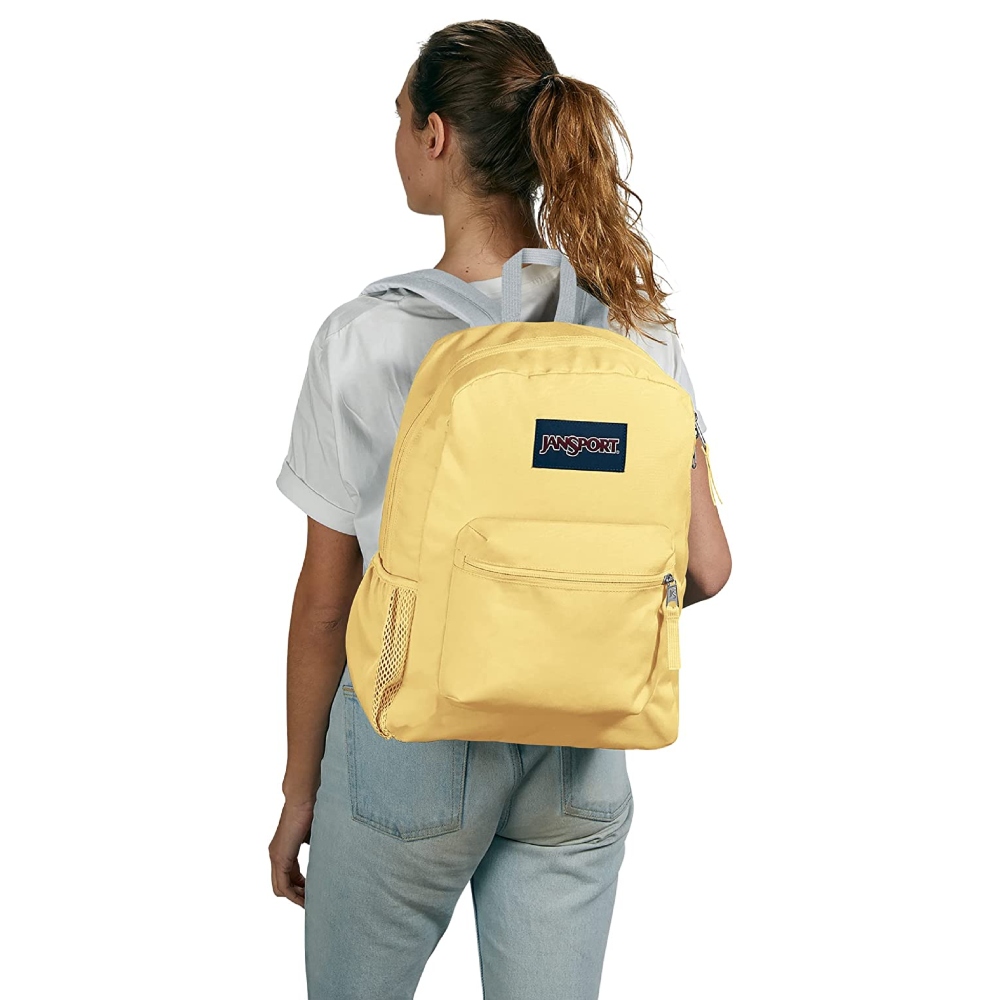 Mochila Jansport Superbreak Plus Amarillo-Dama JS0A4QUE85X