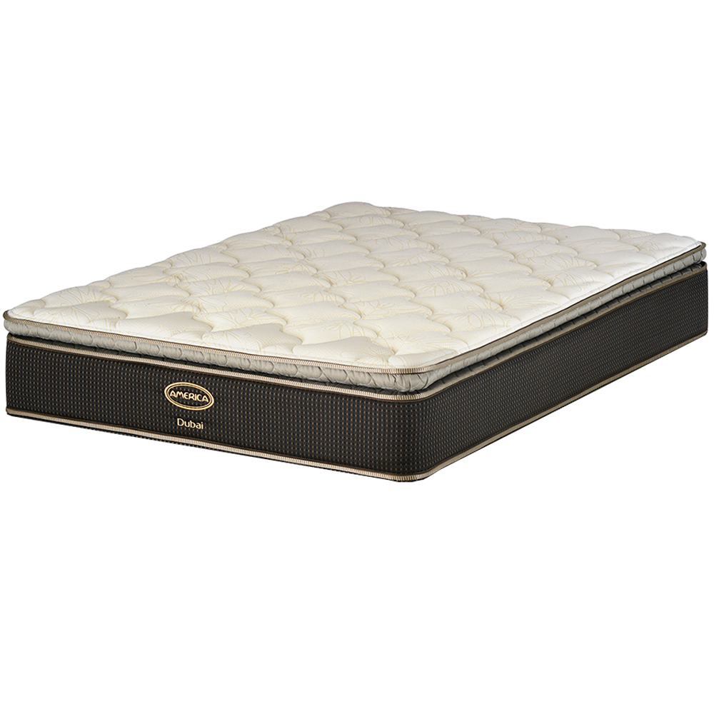 Colchon Matrimonial America Dubai Colchoneta Confort Descanso Premium