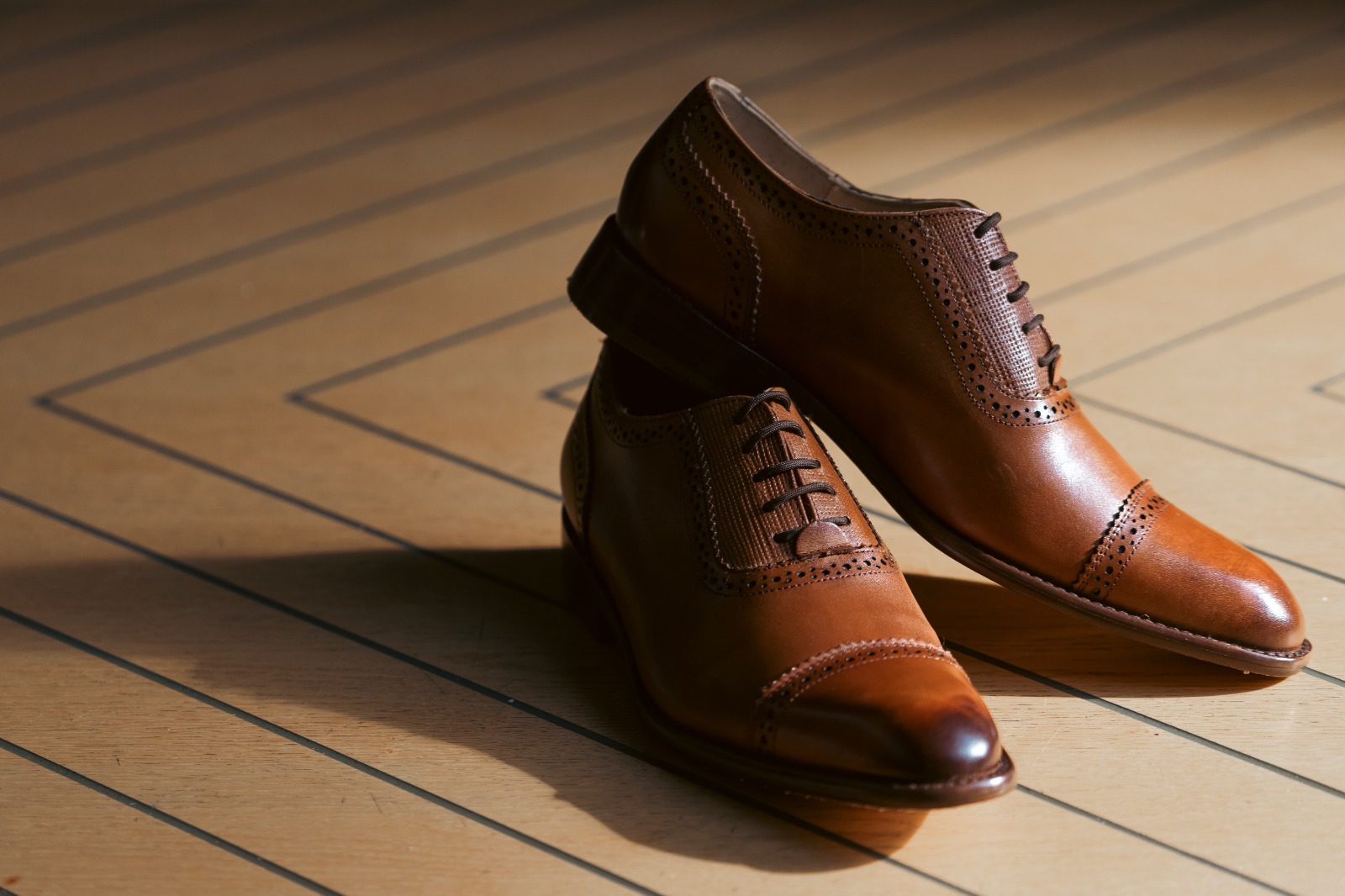 Zapato Carlo Ronaldi 1022-12 Becerro Café Brown